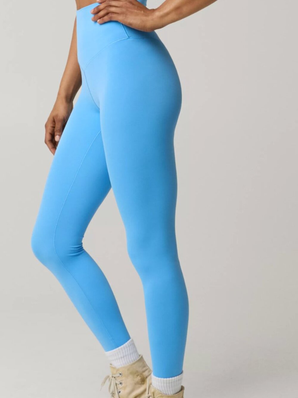 OFFLINE By Aerie Real Me XTRA High Waisted Legging - Size M - Vinyl Blue